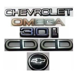 Kit Emblemas Omega 3 0i Chevrolet