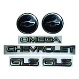 Kit Emblemas Omega chevrolet