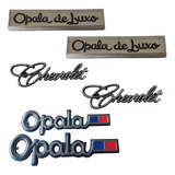 Kit Emblemas Opala De Luxo 75 76 77 78 79