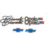 Kit Emblemas Opala Standart
