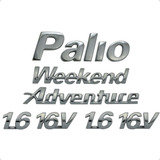 Kit Emblemas Palio Weekend