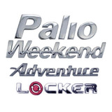 Kit Emblemas Palio Weekend