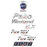 Kit Emblemas Palio Weekend