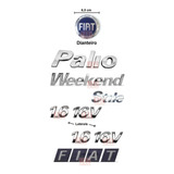 Kit Emblemas Palio Weekend