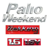 Kit Emblemas Palio Weekend