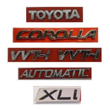 Kit Emblemas Toyota Corolla