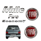 Kit Emblemas Uno Mille