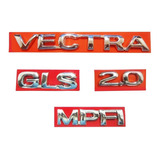 Kit Emblemas Vectra Gls