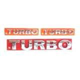 Kit Emblemas Volkswagen Turbo