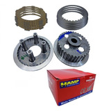 Kit Embreagem Cg Titan Fan 150 Cubo Plato Disco Hamp Honda