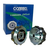 Kit Embreagem Cobreq Cubo Platô Disco Cg Titan 150 Fan Bros