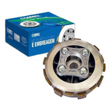 Kit Embreagem Cobreq Cubo Platô Disco Cg Titan 150 Fan Bros