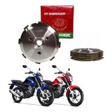 Kit Embreagem Completa Honda Cg 160 Fan Nxr Titan 160 Wgk