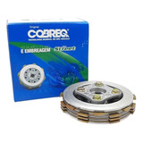 Kit Embreagem Disco Plato Cubo Cobreq Biz pop 100 Dream 100