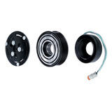 Kit Embreagem Do Compressor Ar Sanden 7h15 Scania 8pk 24v