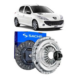 Kit Embreagem Peugeot 207 1 4 Flex 2010 2011 2012 Sachs