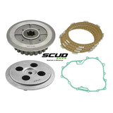 Kit Embreagem Scud Fazer lander tenere 250 Disco Plato Cubo