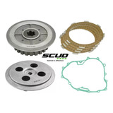 Kit Embreagem Scud Fazer lander tenere 250 Disco Plato Cubo