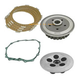 Kit Embreagem Scud Honda Falcon 400 Cubo Platô Discos Junta