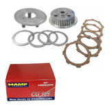Kit Embreagem Titan 125 Fan Ate 08 Xr Nx Cbx 200 Strada Hamp