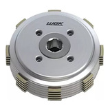 Kit Embreagem Wgk Cg 125 Titan Disco Pré Banhado Em Óleo