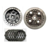 Kit Embreagem Yamaha Fazer 250 Lander 250 Disco Cubo Plato
