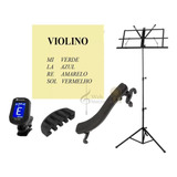 Kit Encordoamento Afinador Estante Surdina Espaleira
