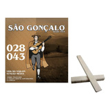 Kit Encordoamento Violão Nylon Giannini Rastilho Pestana