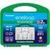 Kit Eneloop Power Pack Com Maleta Pilhas Aa / Aaa Original