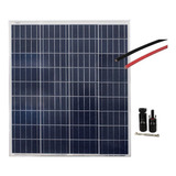 Kit Energia Placa Painel Solar 60w
