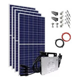 Kit Energia Solar Gerador 2 3kwp Com Microinversor Hoymiles