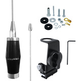 Kit Enfeite Antena Px 1 40m Portas Malas Capô Parafusos