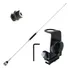Kit Enfeite Antena Px 67cm Suporte Mini Porta Malas Capu