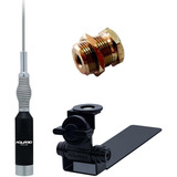 Kit Enfeite Antena Vhf M 410c Caminhonete Suporte Parafuso