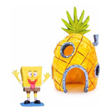 Kit Enfeites Ornamentos Decoração Casa Do Bob Esponja Bob