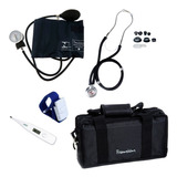 Kit Enfermagem Academico Completo Esfigmomanometro Brindes