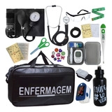 Kit Enfermagem Aparelho Pressao Esteto Completo