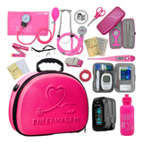 Kit Enfermagem Completo Super Luxo Maleta Exclusiva Promocao
