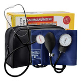 Kit Enfermagem Esfigmo Estetoscópio Manual Premium Pressão