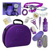 Kit Enfermagem Estagio Super Luxo Maleta Completa