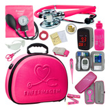 Kit Enfermagem Maleta Medica Super Luxo Completa Promocao