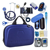 Kit Enfermagem Super Luxo Maleta Exclusiva Completo