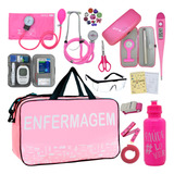 Kit Enfermagem Top Medidor Glicose Glicemia Bolsa Cores Luxo