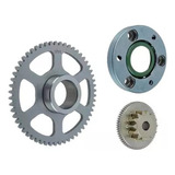 Kit Engrenagem Partida Fazer Crosser 150 Factor Original