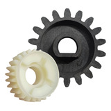 Kit Engrenagem Z18 Coroa Interna Nylon Motor Gatter 3000