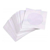 Kit Envelope Cd E Dvd Branco 125x125mm 50un 836 