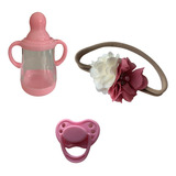 Kit Enxoval Bebê Reborn Realista Acessórios Boneca Dolls
