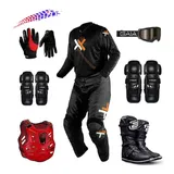 Kit Equipamento Motocross Trilha
