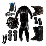 Kit Equipamento Motocross Trilha