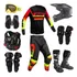 Kit Equipamento Roupa Trilha Motocross Asw Ims Completo 19